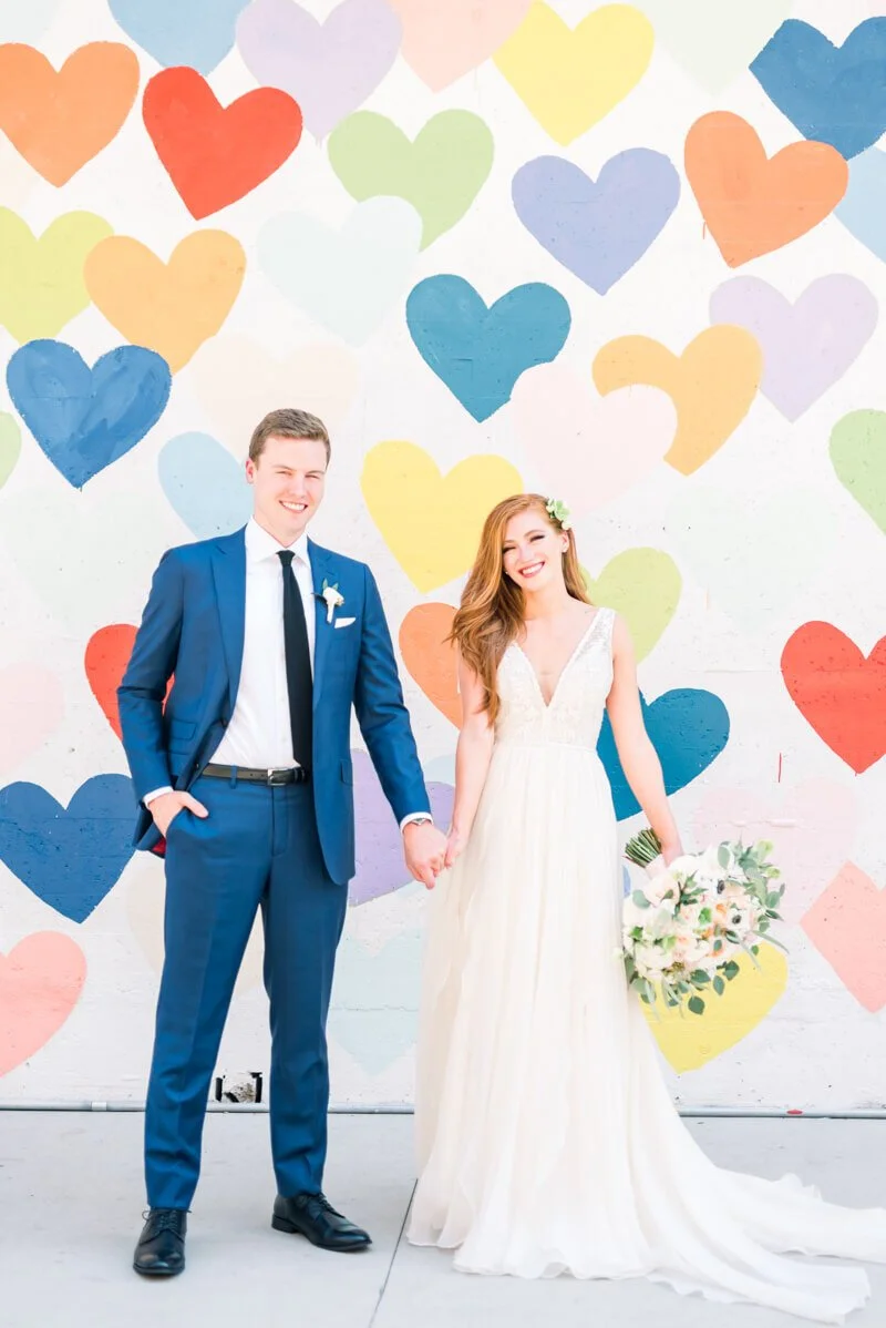 Trendy Charlotte NC Wedding