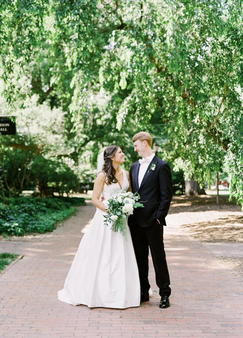 Classic Chapel Hill UNC Wedding