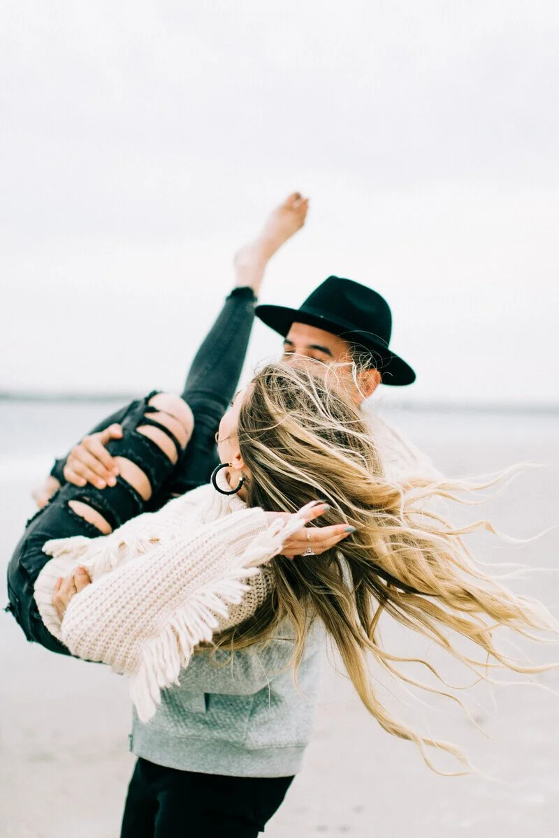 Boho Beach Engagement