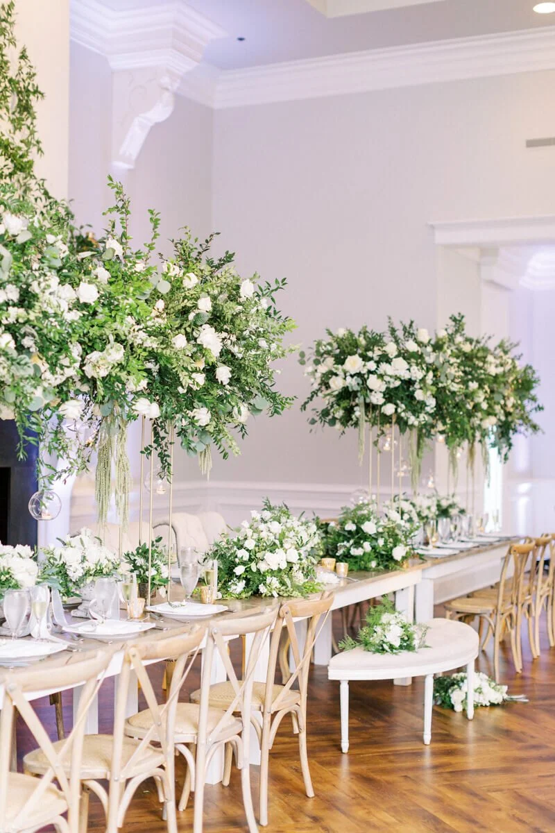 Romantic Greens Wedding