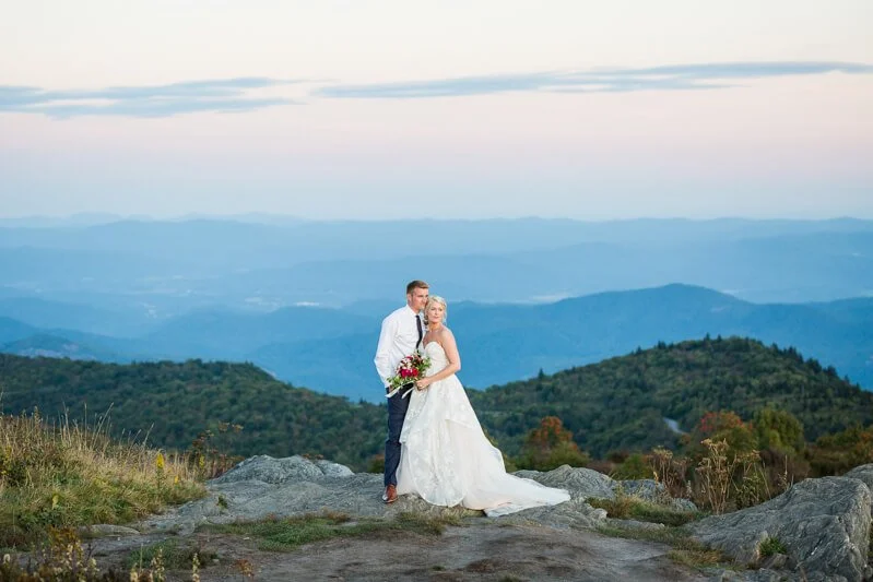 Sweet Mountaintop Elopement