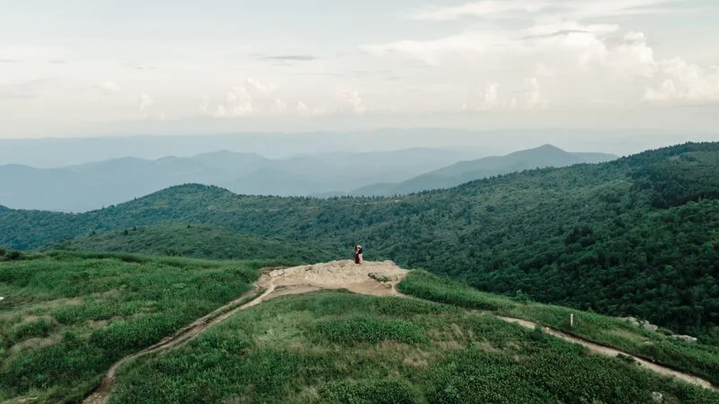 Asheville Waterfall Engagement