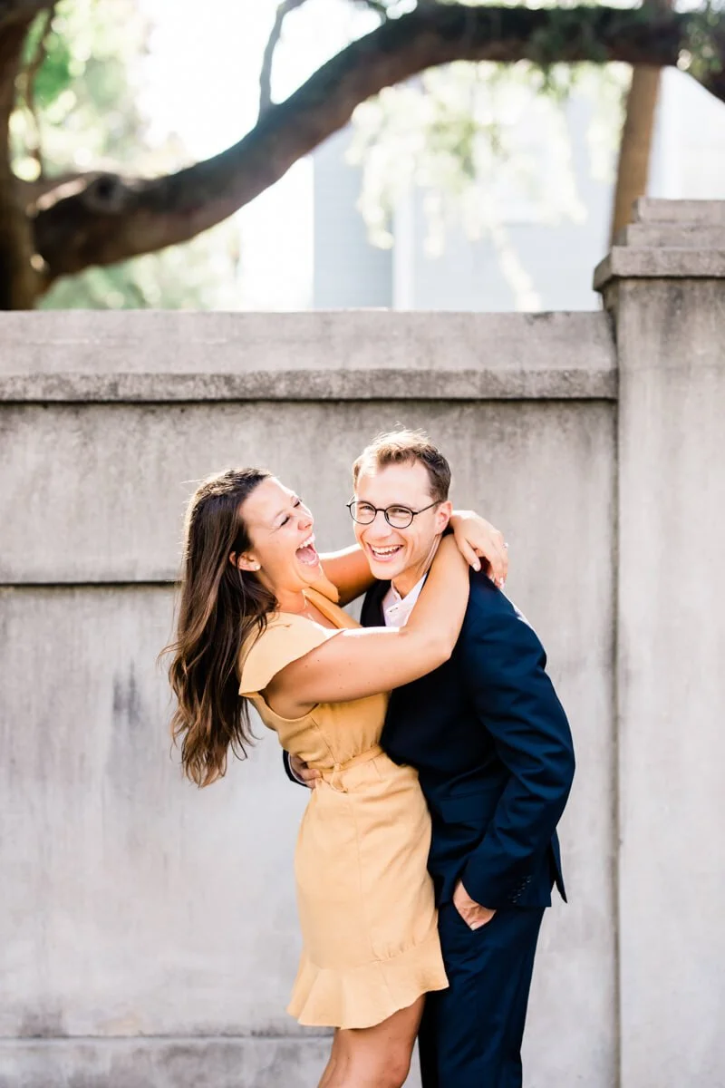 Sunrise Charleston Engagement Pics