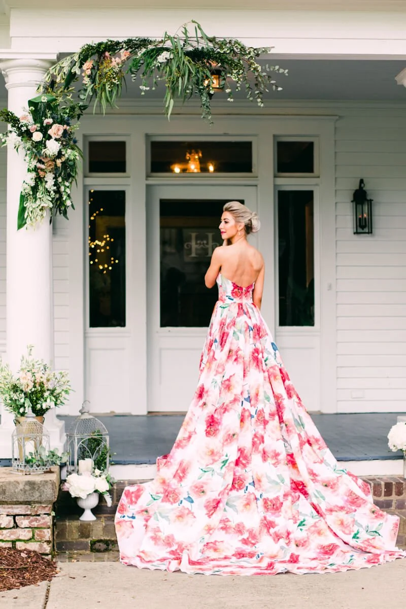 Garden Wedding Shoot