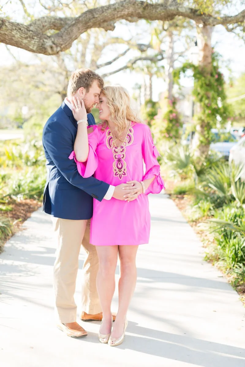 Colorful Southern SC Engagement