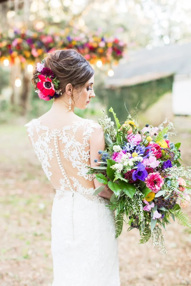 Bold Colorful Wedding Shoot