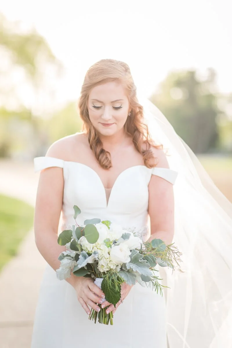 Dreamy Greensboro Bridal Portraits