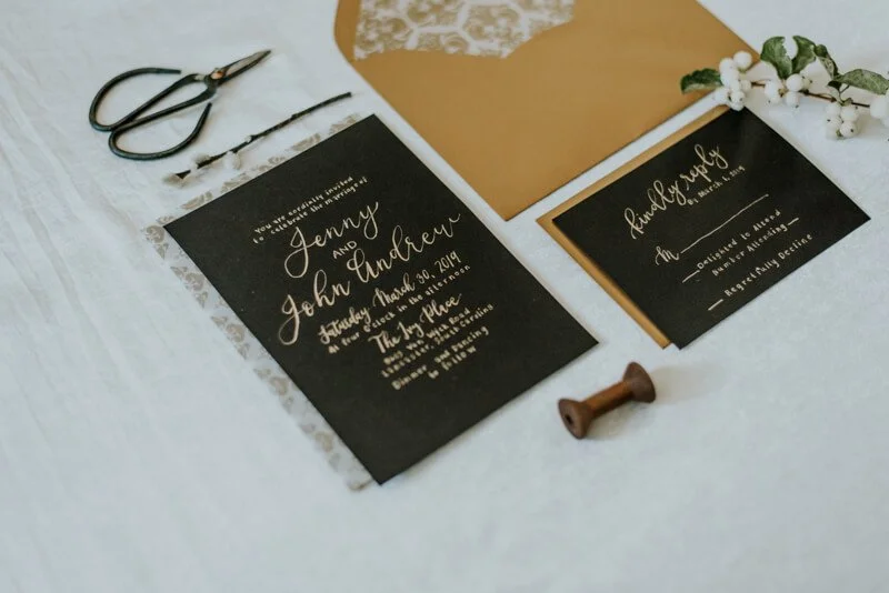 Luxe Edgy Wedding Inspo