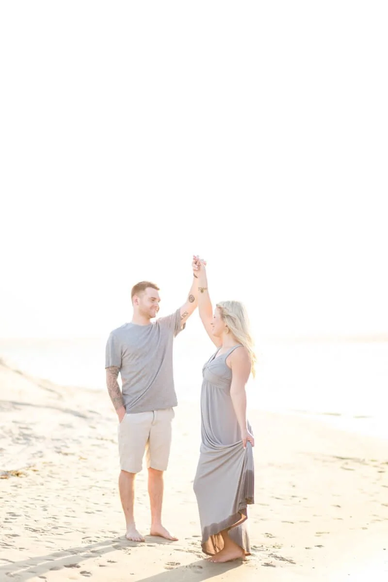 Topsail Beach Engagement