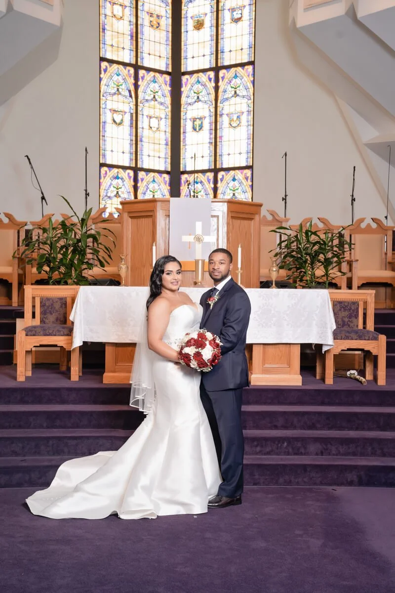 Festive Winston Salem Wedding