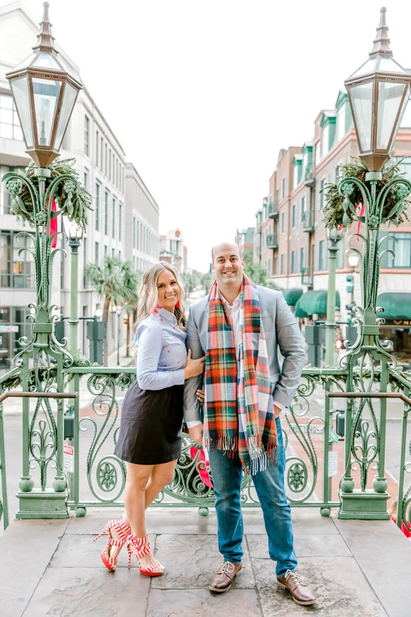 Christmas Charleston Engagement