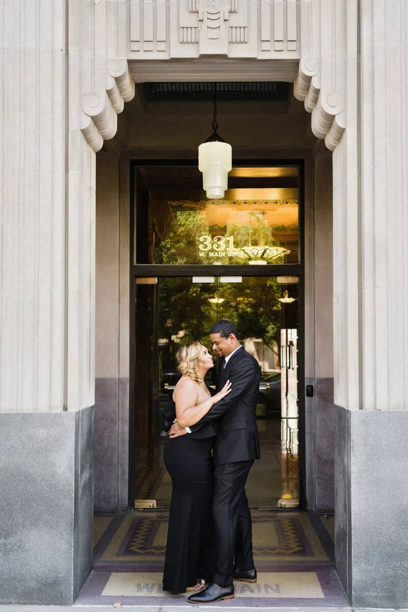 Glam Durham Engagement