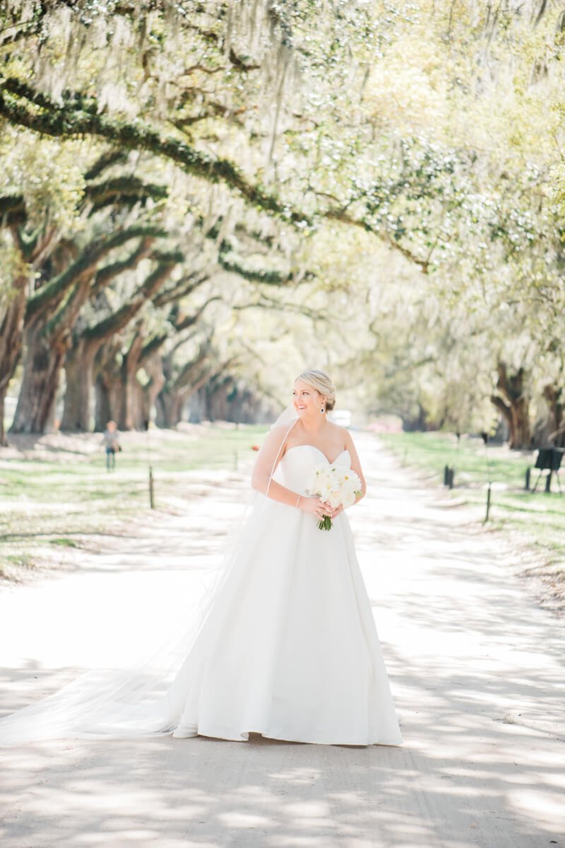 Rainy Boone Hall Wedding