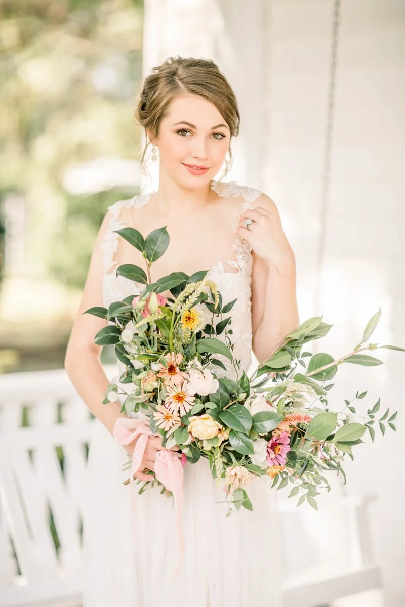 Colorful Southern Fall Inspired Wedding