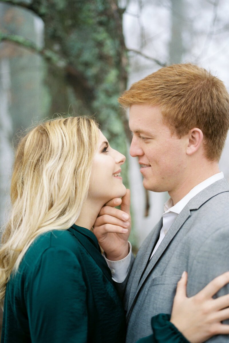 Foggy Peaks Styled Engagement