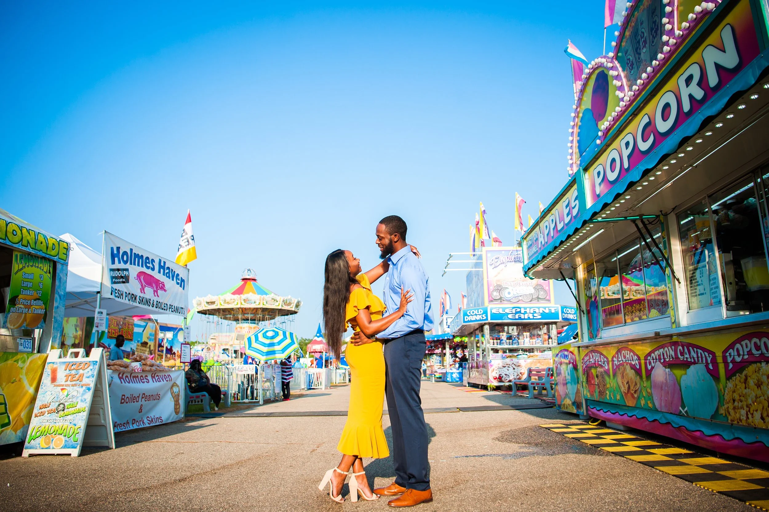 Florence SC Fair Engagement Session 