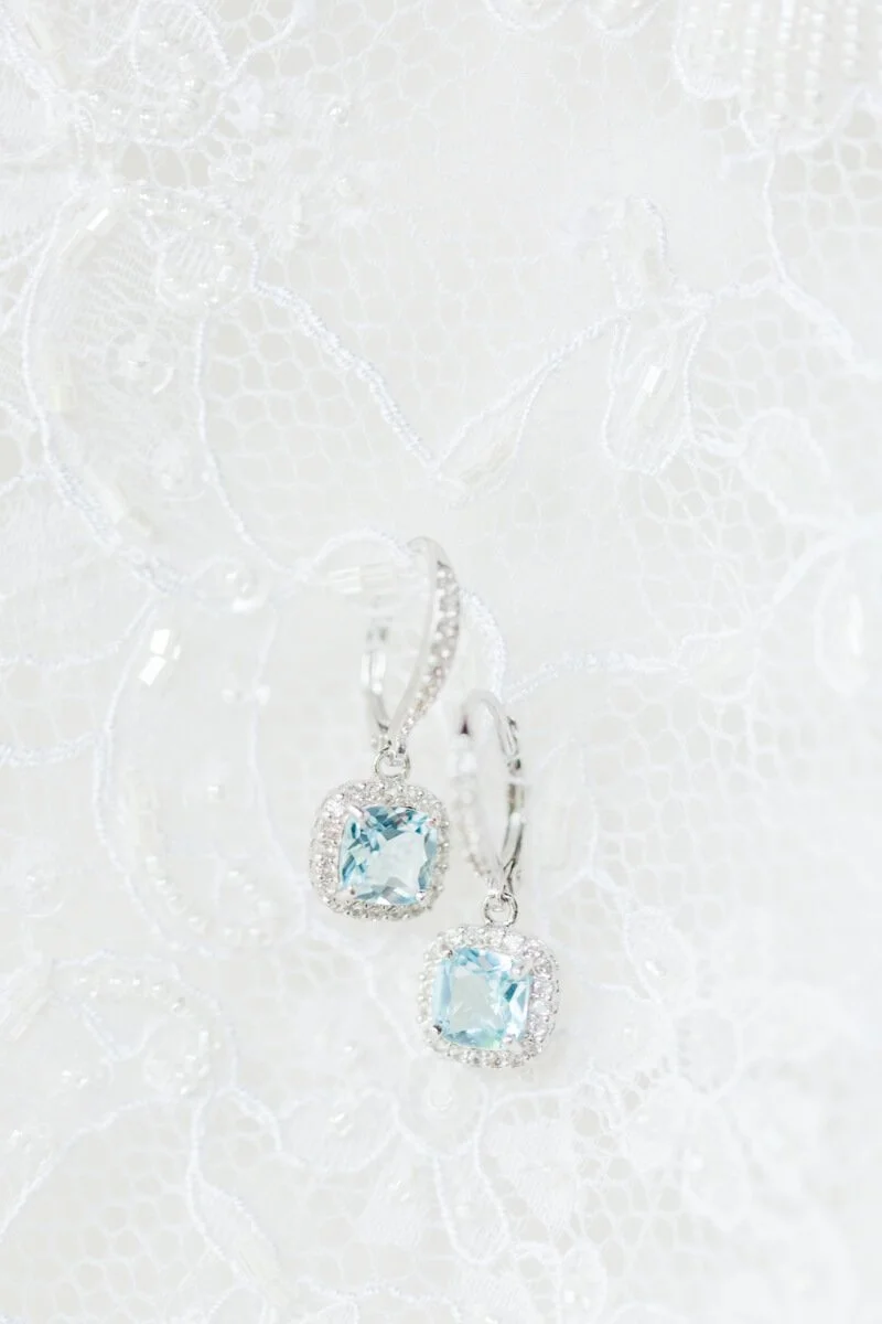 Dusty Blue Plantation Wedding