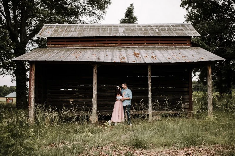 Rustic Charlotte Engagement