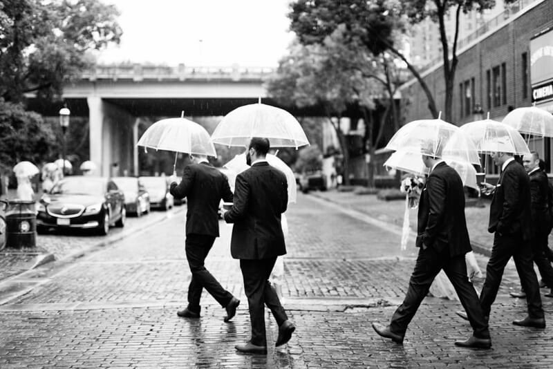 How to Plan for a Rainy Wedding Day