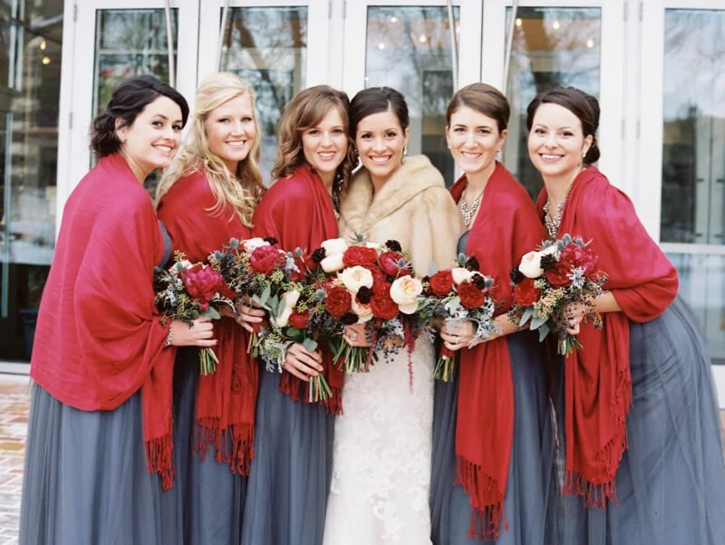 Furs and Shawls - Wedding Ideas