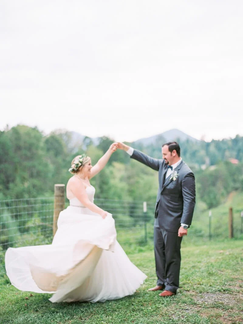 Yesterday Spaces Wedding - Leicester, NC 