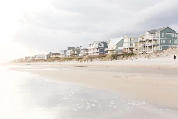 North Topsail Island NC Beach