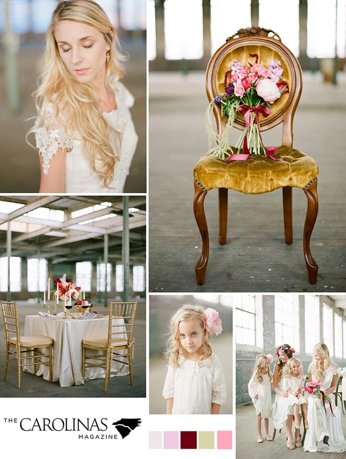 Greenville SC Multi Pink Wedding Board