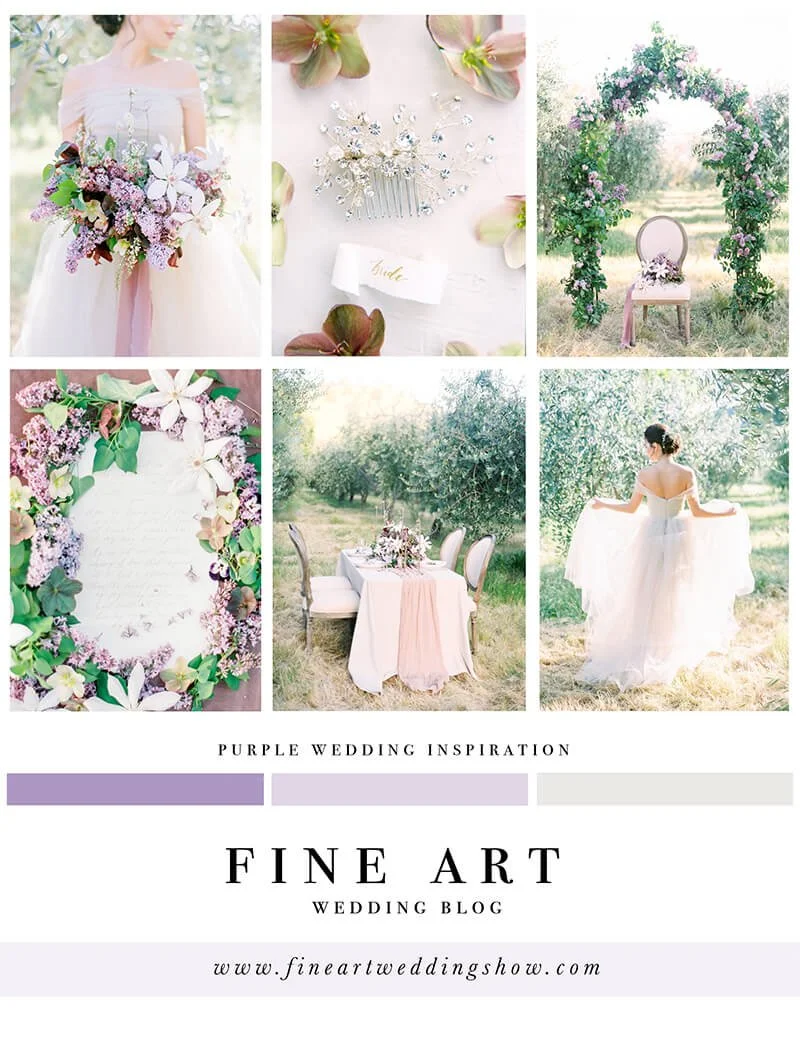 Purple Raleigh Wedding Inspiration
