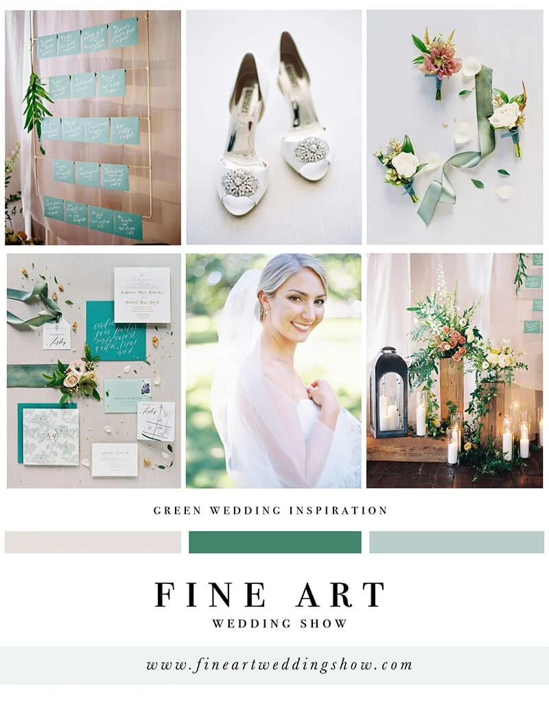 Green Wedding Inspiration - Raleigh, NC