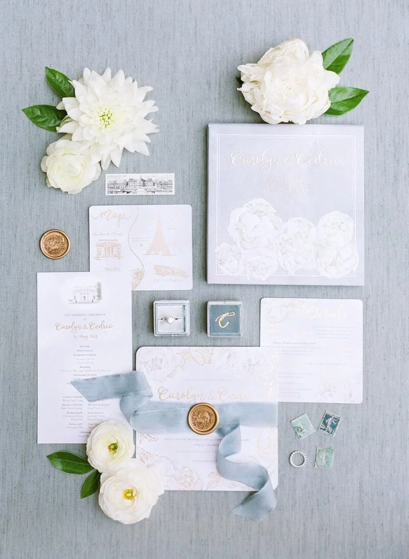 Fine Art Wedding Invitation Ideas
