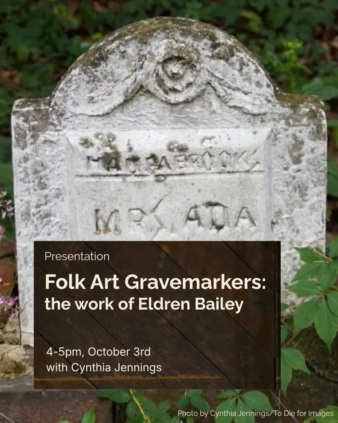 Folk Art Gravemarkers: the work of Eldren Bailey