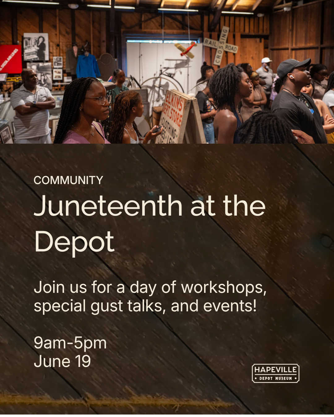 Juneteenth at the Depot