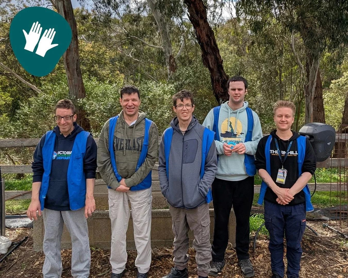 For the last 20 years, we’ve worked with the wonderful team at Onemda, who support people with disabilities to engage in a variety of programs.
It is amazing to work with participants like Josh, Nicholas, Christopher, Joseph, and educator Zhek