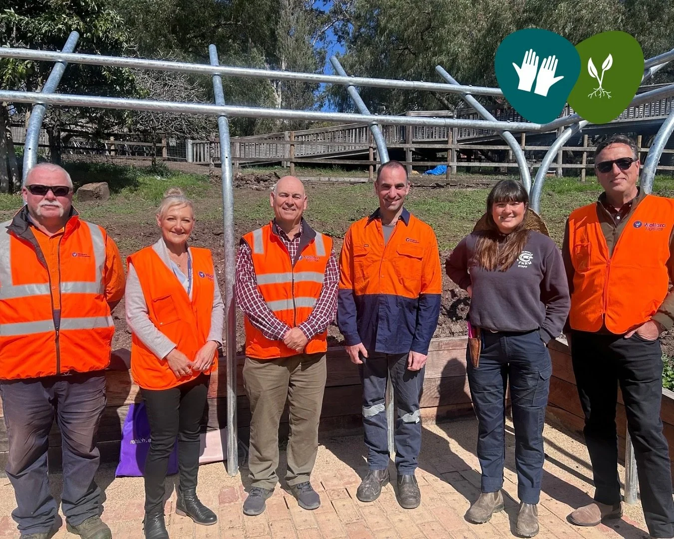 They say more hands make light work and that has been the case with all the wonderful help we&rsquo;ve had from Wallara team in our Community Gardens.

Wallara&rsquo;s Mark, Caroline, David, Michael, Adriano and CCF&rsquo;s Rachel have been making a 