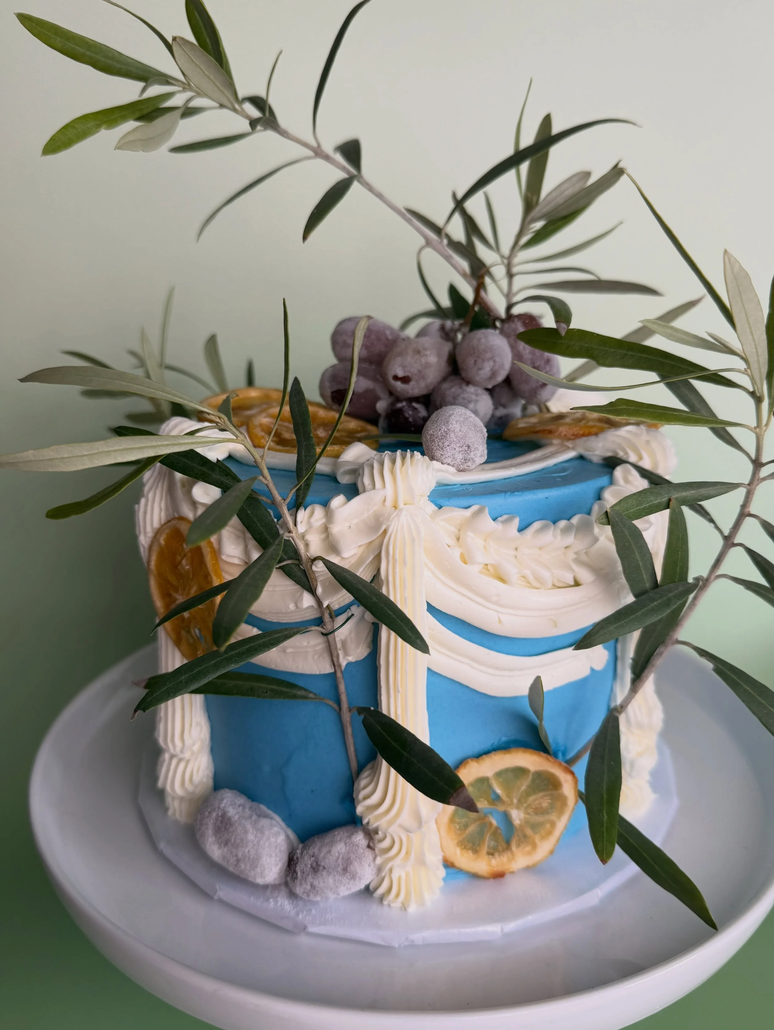 Ok this client request was so fun and I&rsquo;m pasting it word for word:
&ldquo;We are envisioning something that feels chic,
Greek, and celebratory. A little gay, very Mamma Mia, and elegantly fun. Not corny, but lively, elevated, and joyful withou