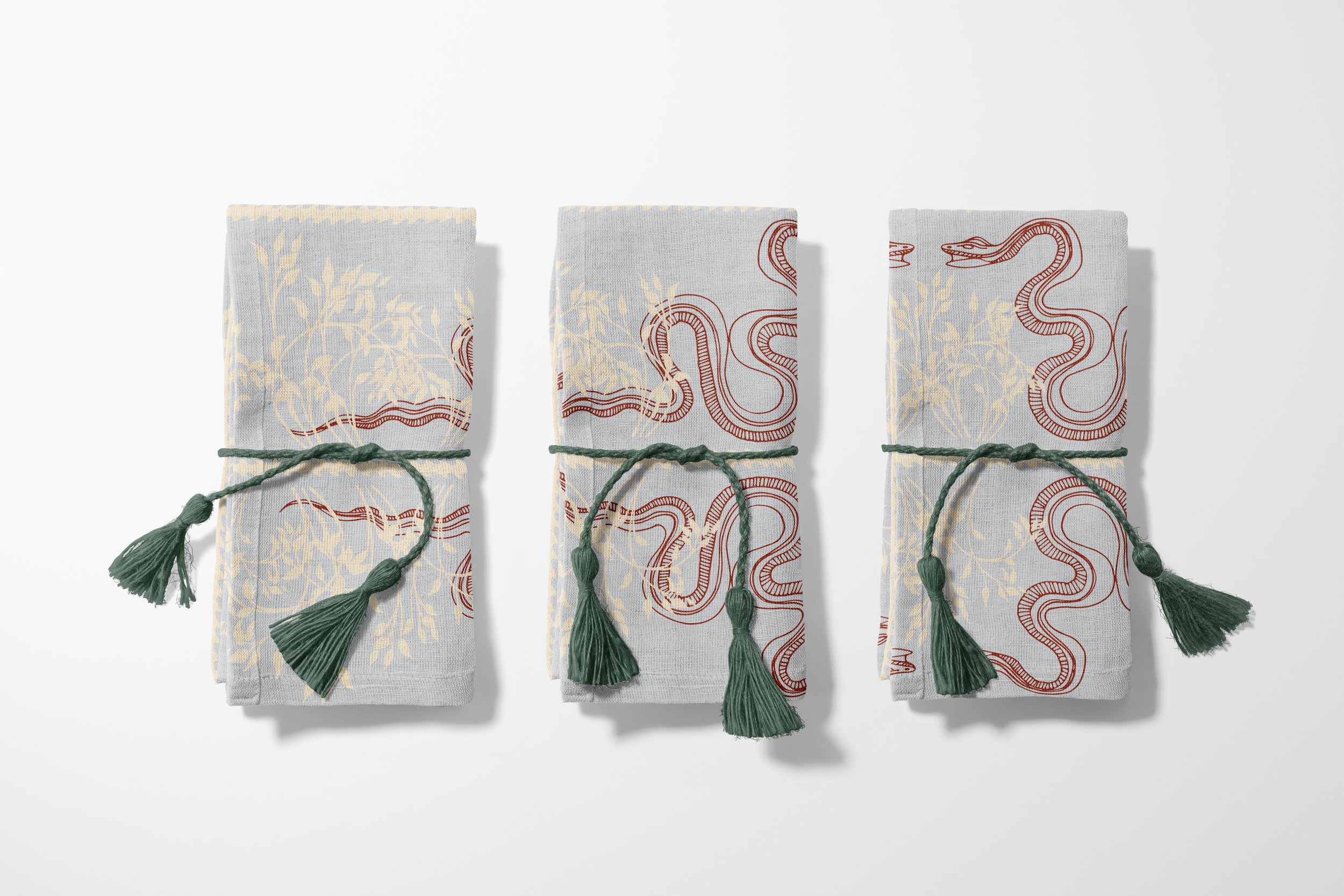 pythons linen napkins.jpg
