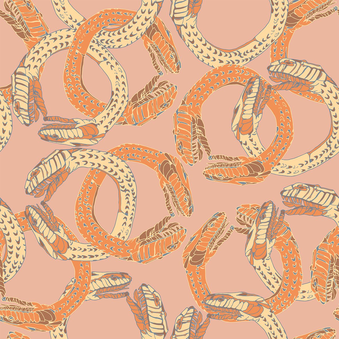 Snakes in Pink