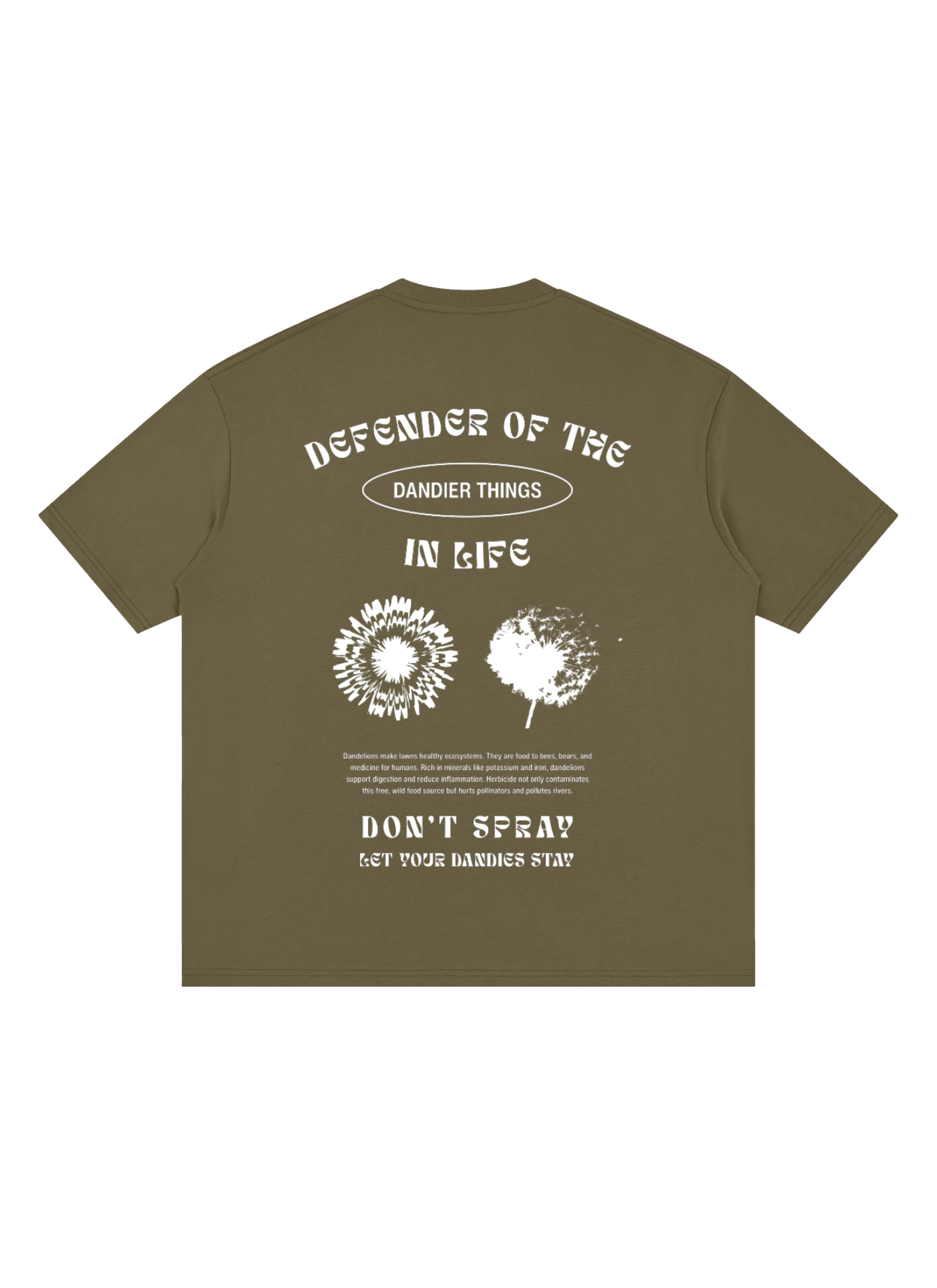Dandelion Apologist | Loose Fit T-Shirt