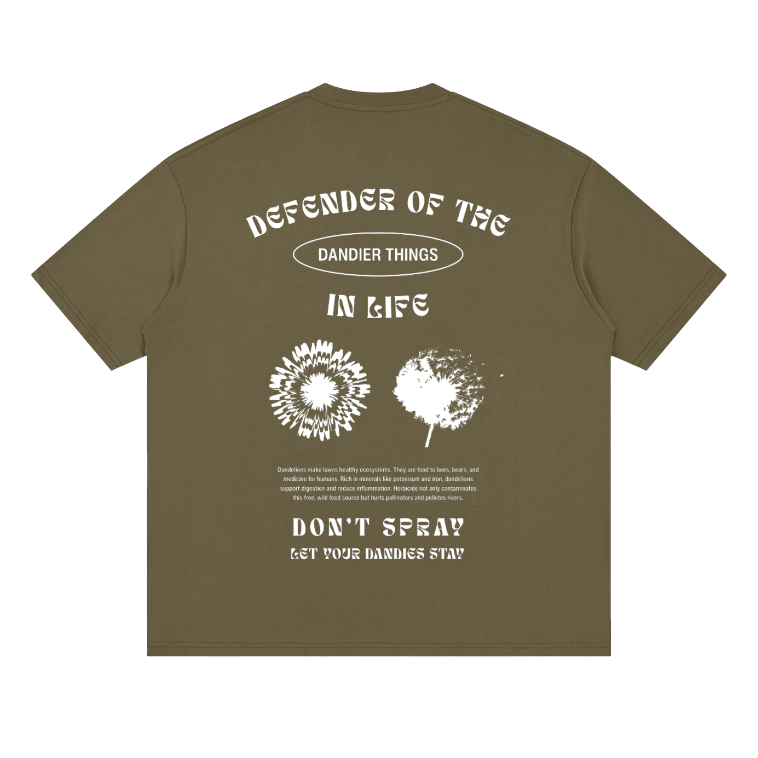 Dandelion Apologist | Loose Fit T-Shirt