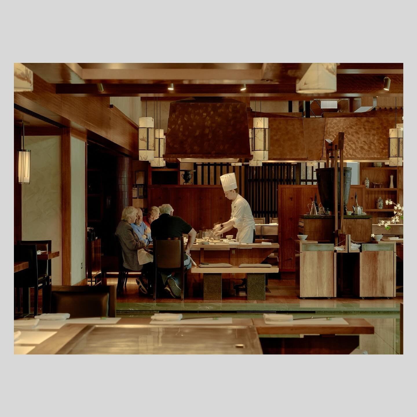 While on loco at KoKo Japanese Restaurant, Crown Melbourne.