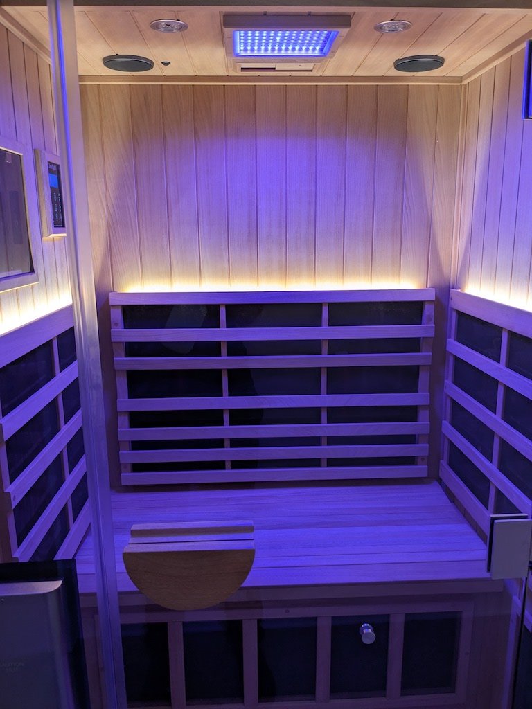 Full Spectrum Infrared Sauna for up to 2 Guests