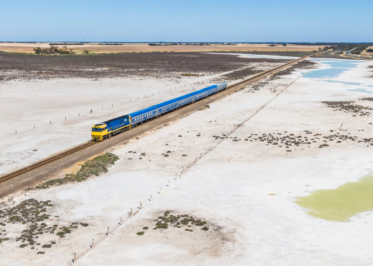 SOUTH AUSTRALIA BY RAIL-COACH-CRUISE