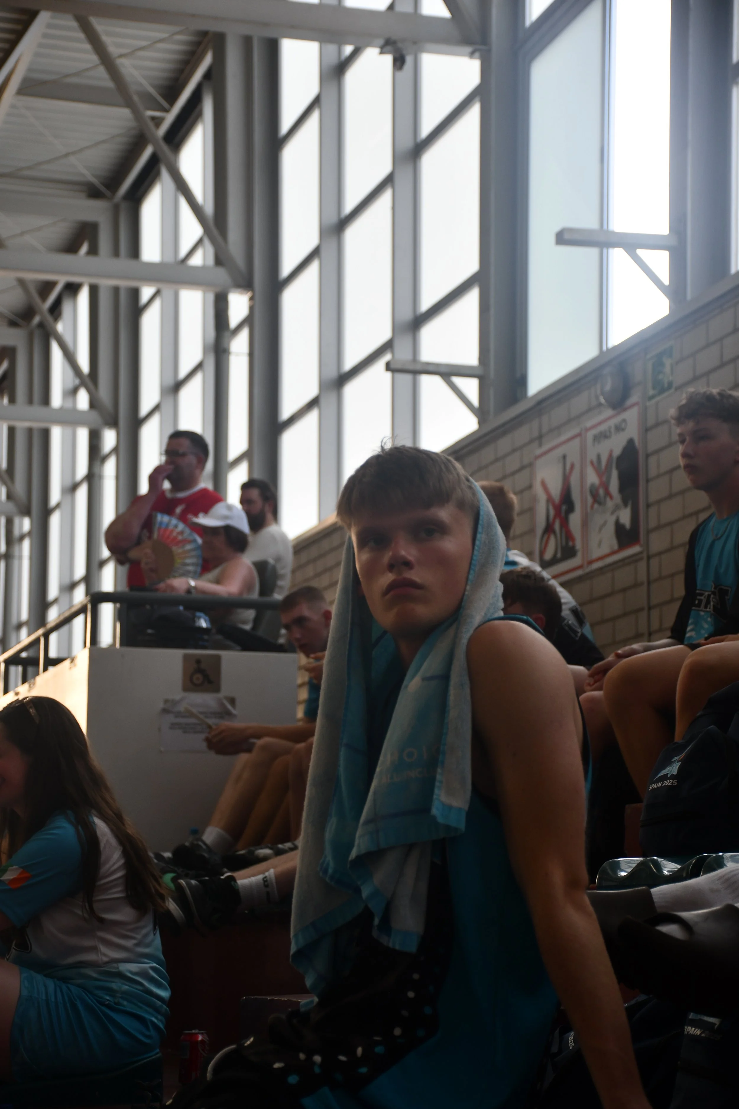 4. Oisin at u16 Girls final.JPG