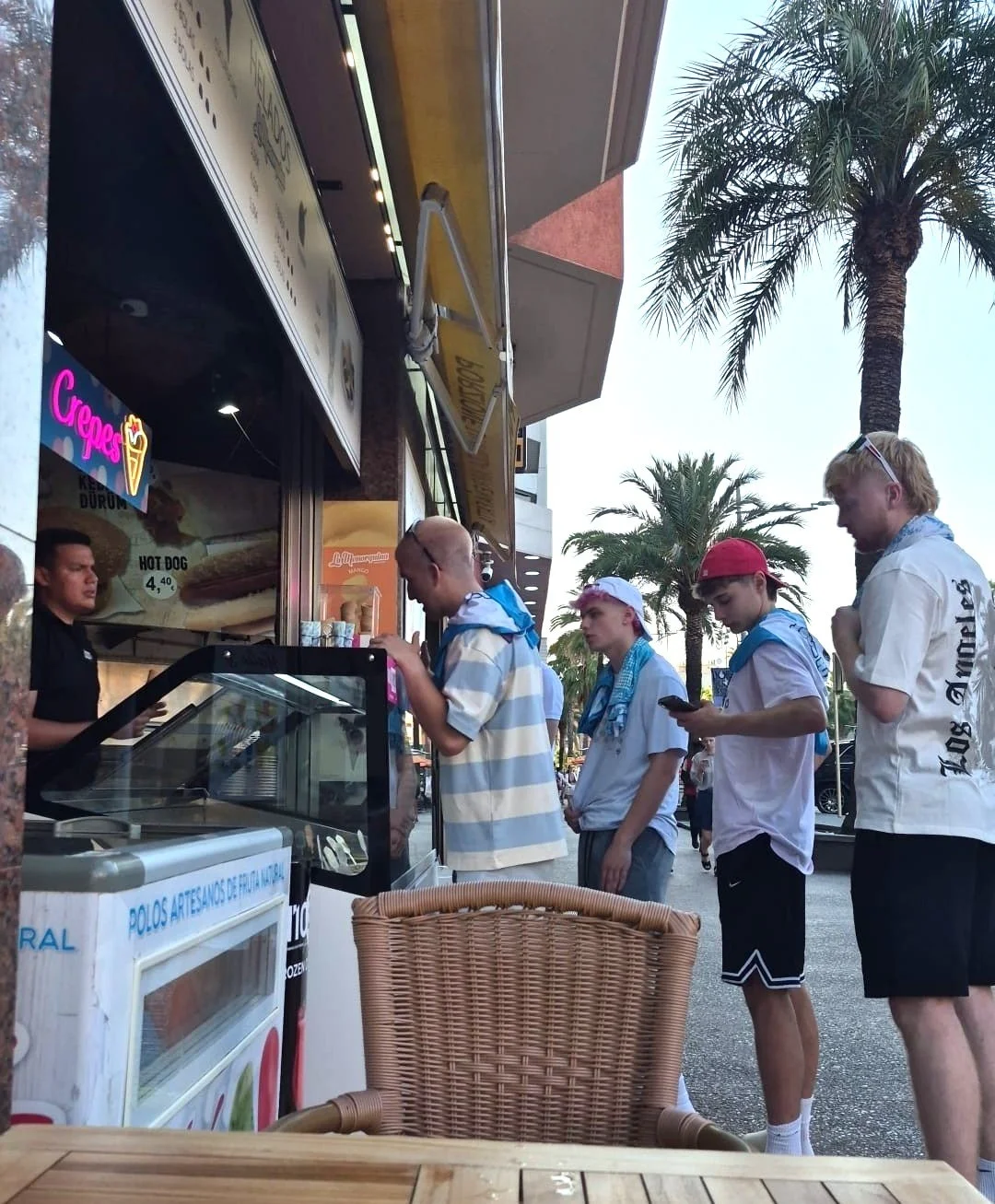 U18 Boys dessert after team meal.jpeg