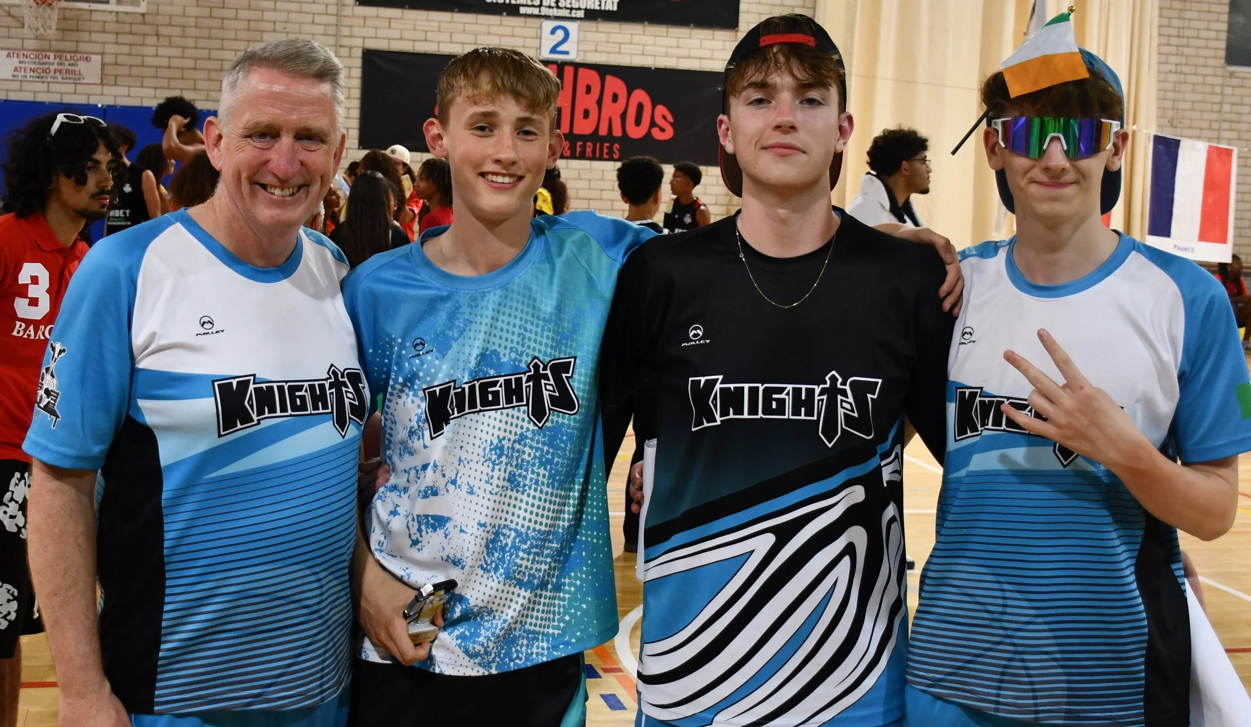 SW U16 Boys players and team manager after closing ceremony.JPG