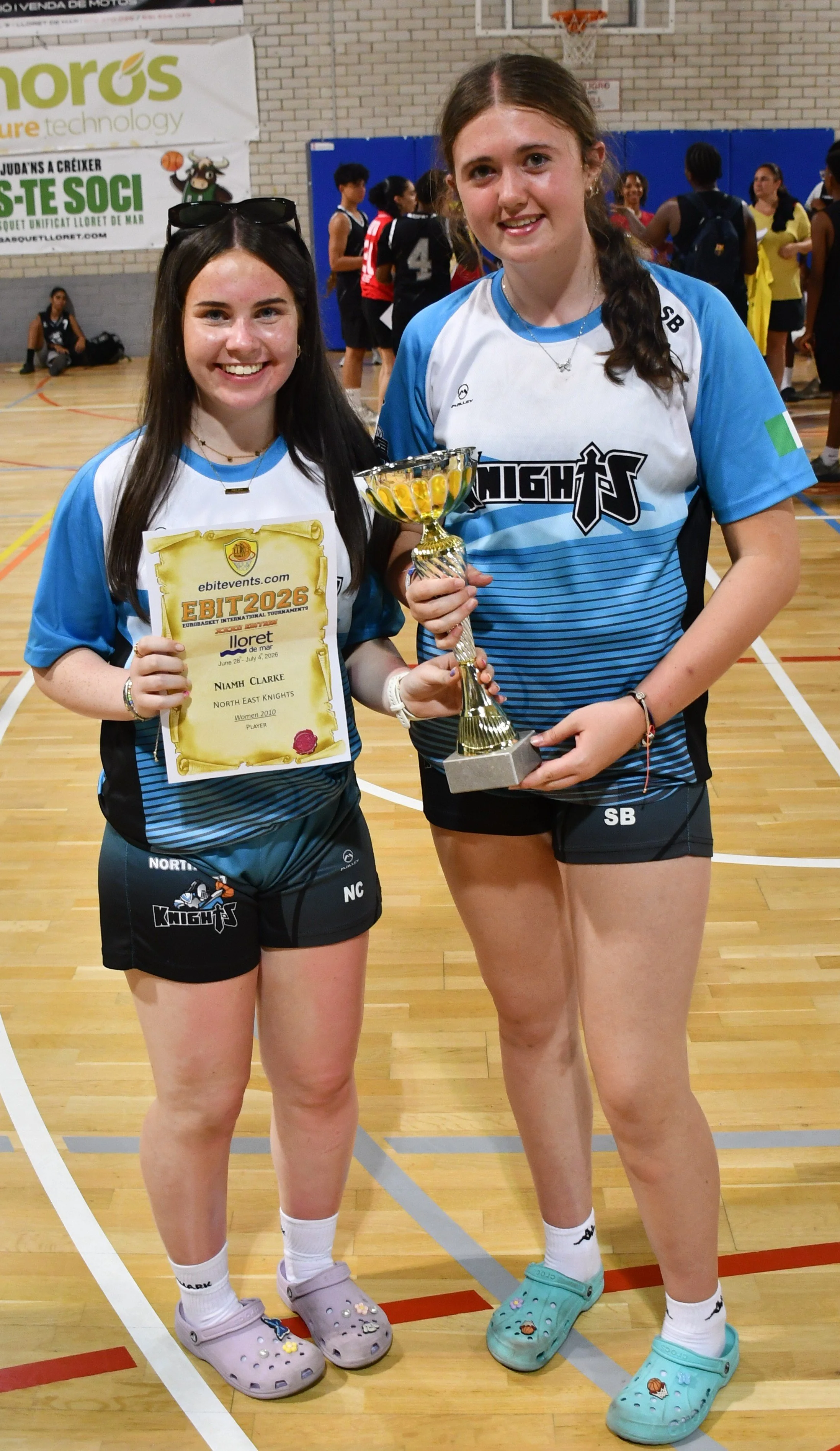 ML NE Knights players at closing 2.JPG