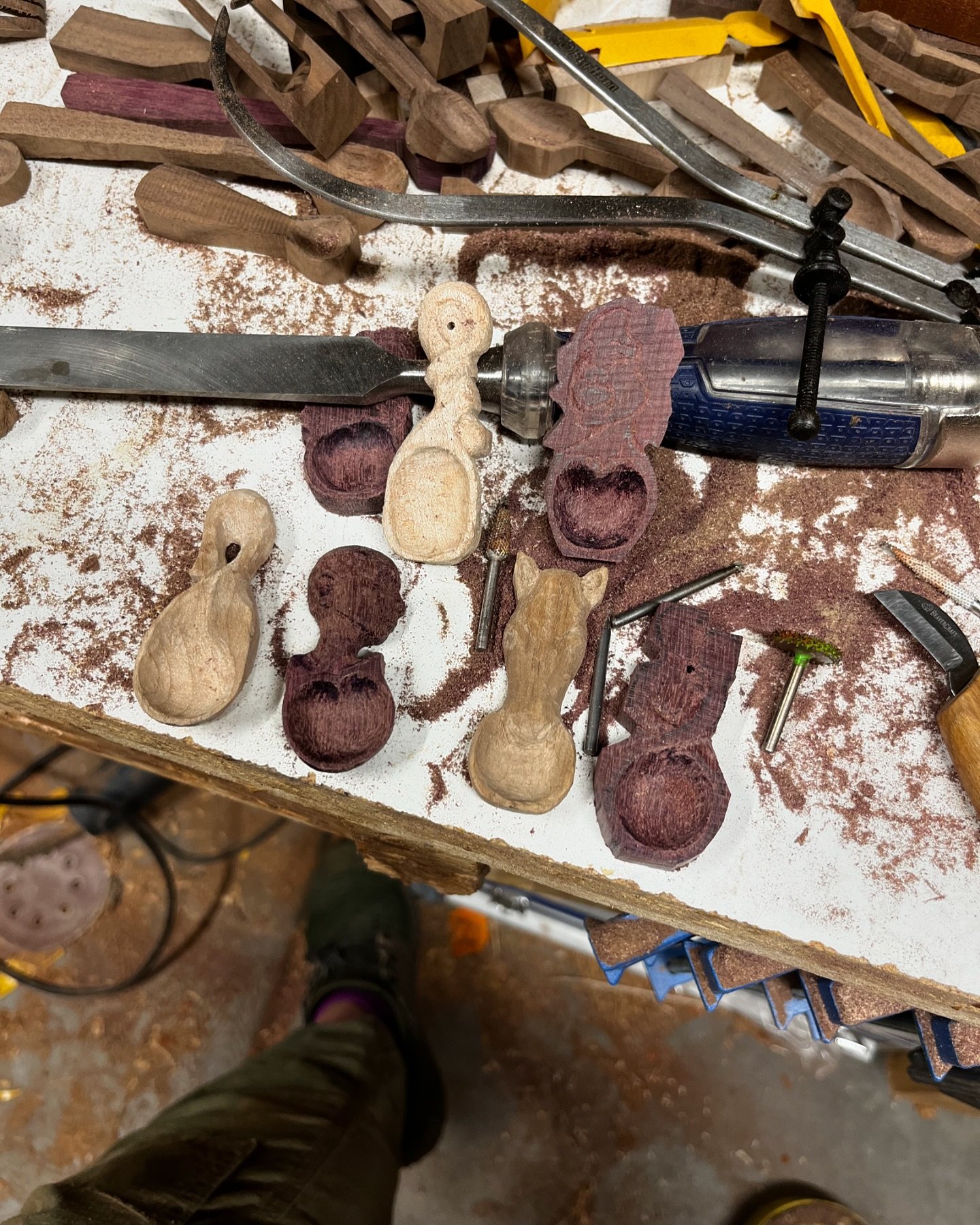 On the workbench today.

Maybe later it will be pie.