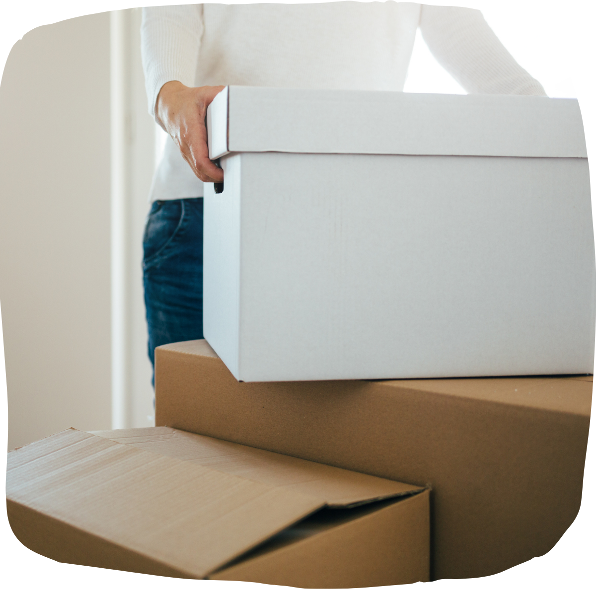 Unpacking Moving Boxes