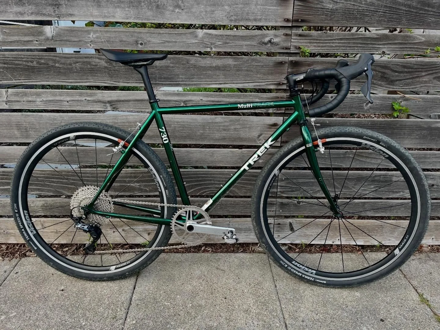 DIY Gravel Build: this customer wanted a steel gravel bike, but opted for reviving something unique, rather than breaking the bank on something brand new. He hand picked thoughtful and affordable parts for the build and absolutely nailed it. 

The re
