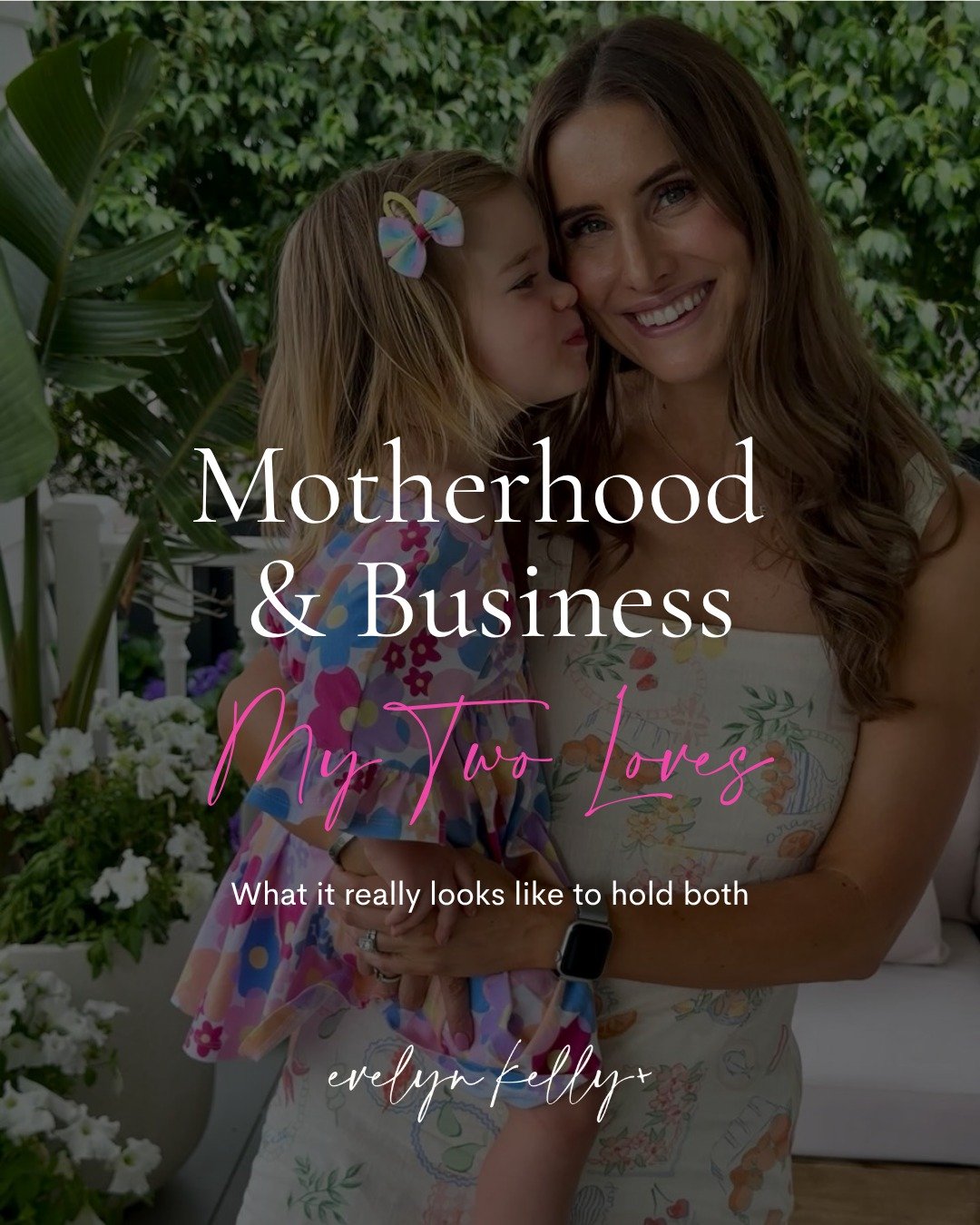 Motherhood and business &mdash; my two loves. 💞
Two of the most beautiful, transformative, and demanding callings you can have.

If you&rsquo;ve ever felt torn between your ambition and your motherhood &mdash; this episode is for you.

Because it&rs